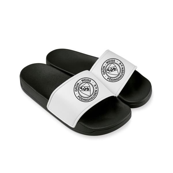TuS GWP - Badelatschen - schwarz/weiß
